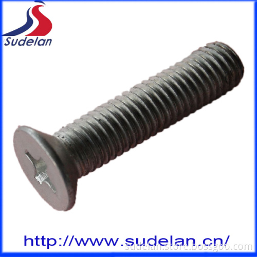 DIN 965 Cross Recessed Countersunk Flat Head Stainless Steel Screw